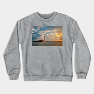 September Sunrise at St Mary's Crewneck Sweatshirt